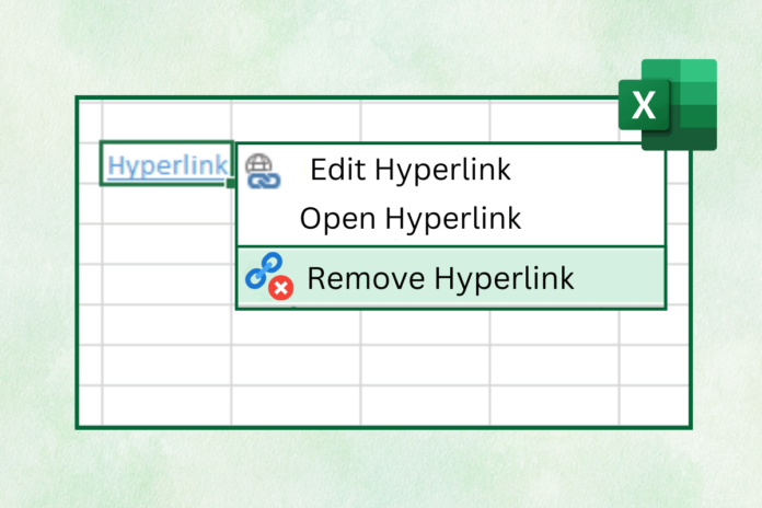 How to Quickly Remove Hyperlinks in Excel in 3 Ways 