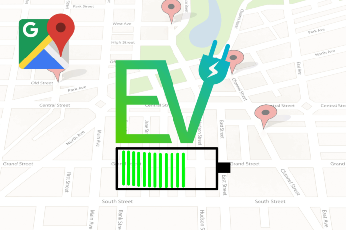 How to use Google Maps to display EV battery levels