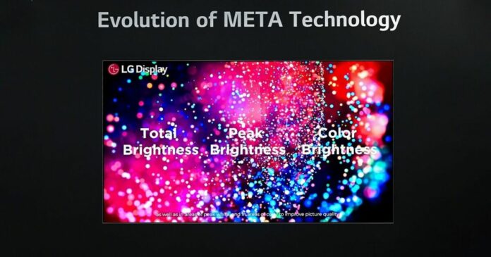 LG Display svela gli OLED META 2.0: ancora più efficienti, si spingono fino a 3000 nit