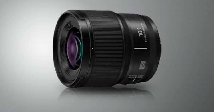 Panasonic ha l’obiettivo Lumix S 100mm F2.8 Macro amico di gimbal e droni