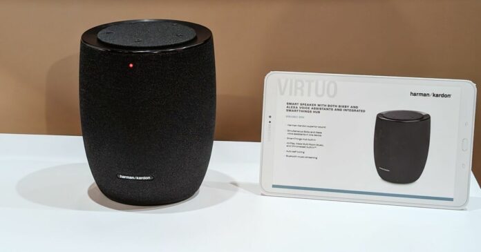 Virtuo è lo smart speaker di harman/kardon che parla simultaneamente con Bixby e Alexa