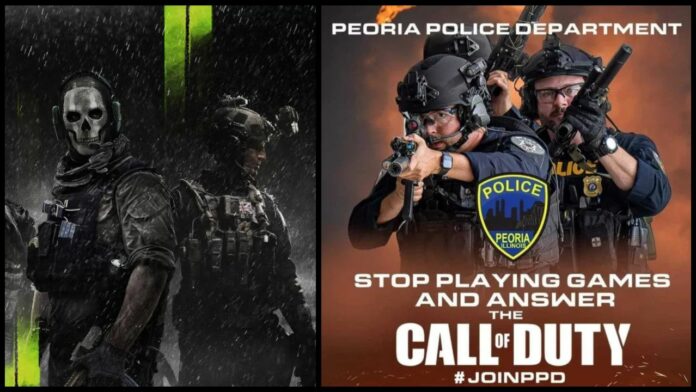 Call of Duty utilizzato come strumento di reclutamento dalla Polizia dell'Illinois