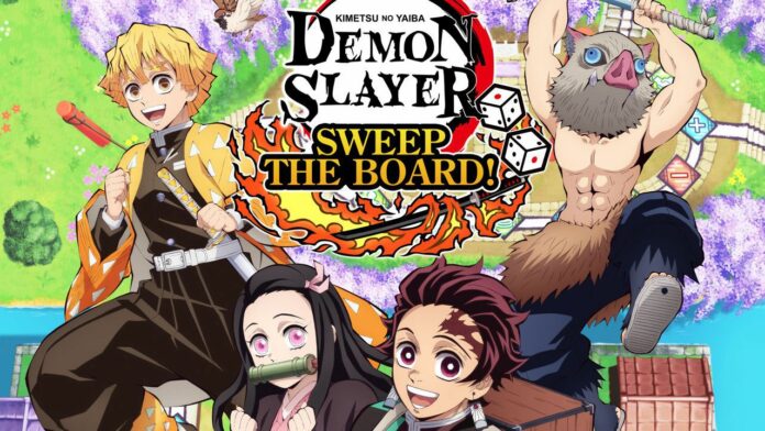 Demon Slayer esce su Nintendo Switch: ecco il trailer di lancio di Sweep the Board