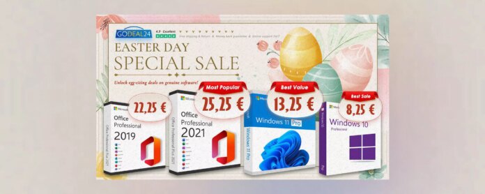 La nuova stagione degli sconti Godeal24! Windows 11 Pro a 13,25€