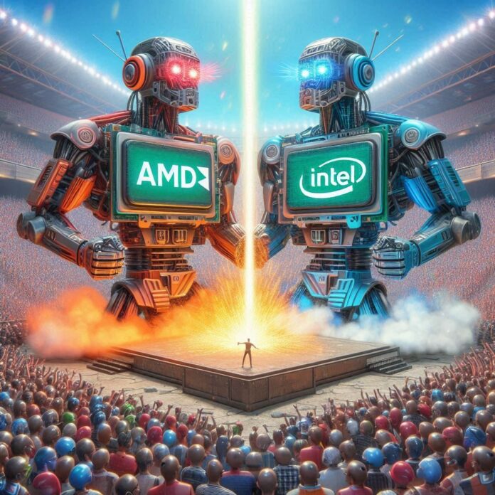 AMD sottrae quote di mercato a Intel in ambito desktop e server: tutti i dati